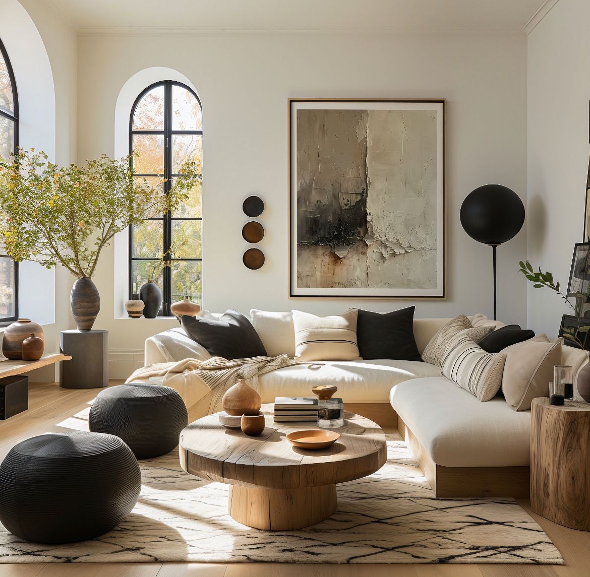 Living with less brings peace of mind?>