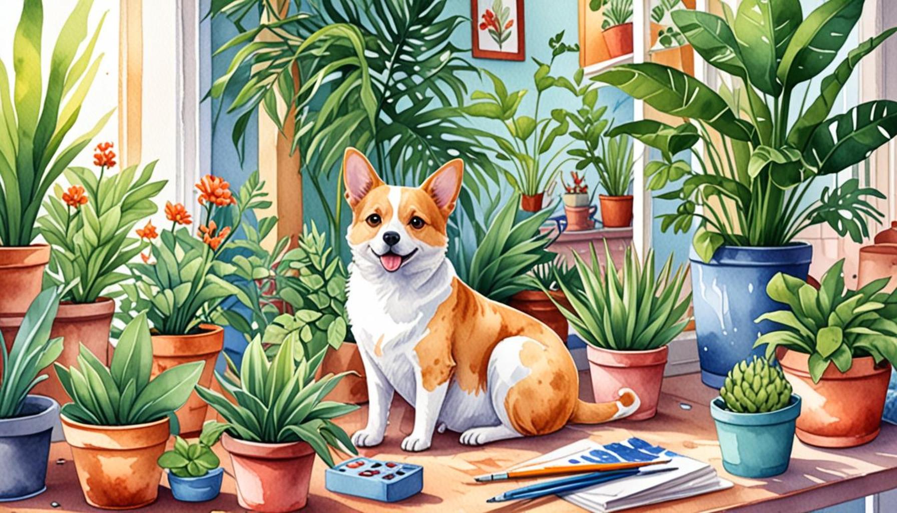 The Role of Plants in Creating Healthy Environments for Pets