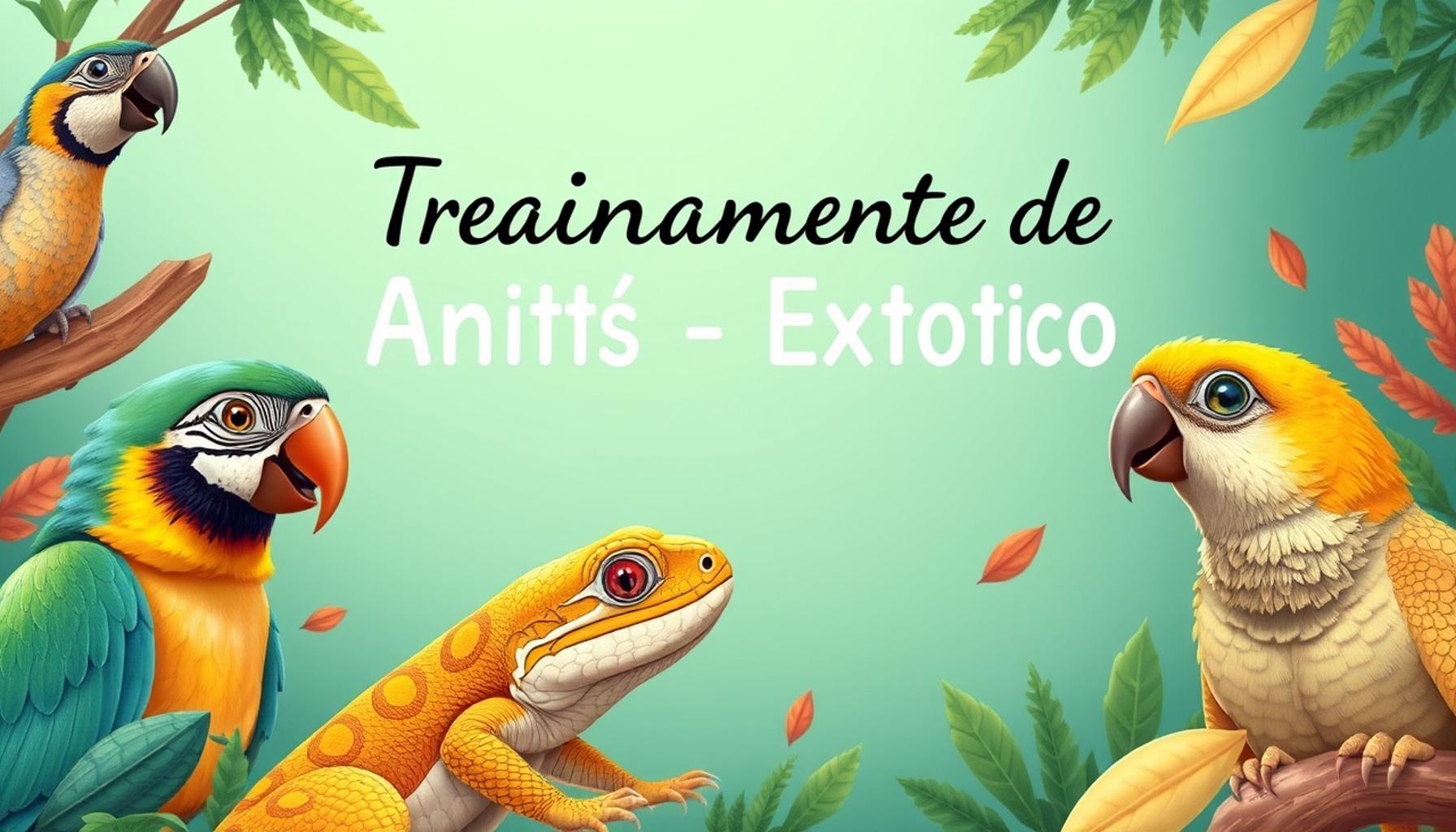 Training Exotic Animals: How to Teach Behaviors to Reptiles and Pet Birds